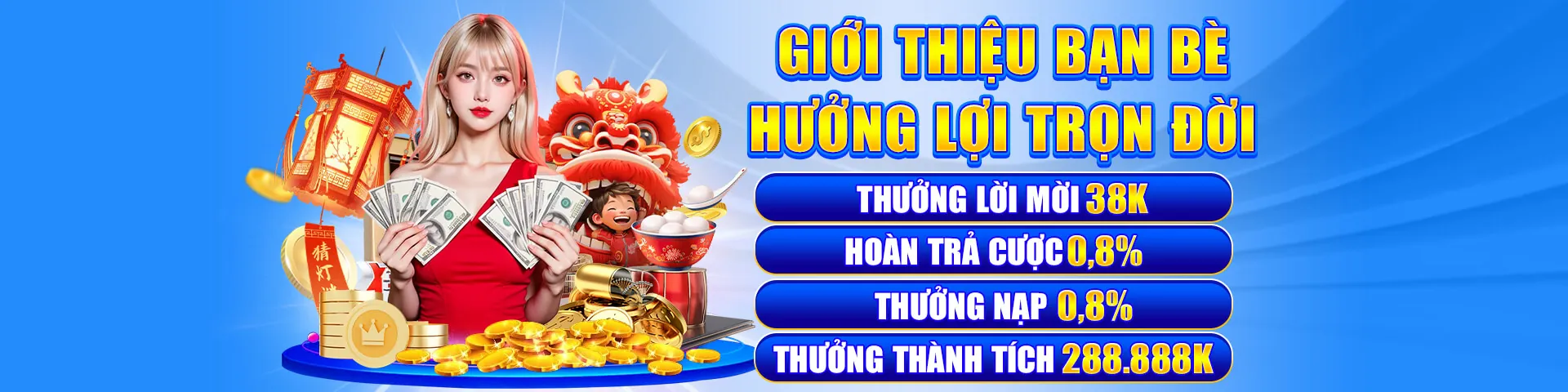 Hình ảnh chính về các ưu đãi hấp dẫn tại 92lottery link vào